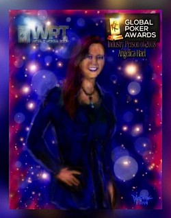 Angelica Hael VP of Global Operations at the WPT/ Global Poker Award/ Industry Person of 2018