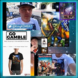 ⬅️YouTube Vlog courtesy of The Trooper97 FEATURING the t-shirt colab 