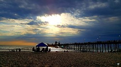 End of Day Oceanside, CA